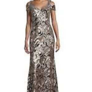 Calvin Klein sequin gown